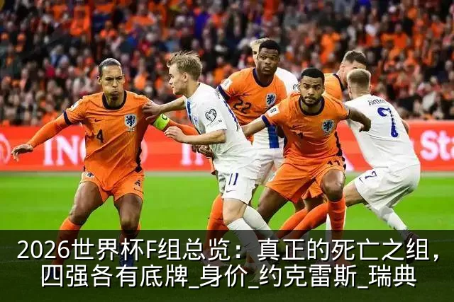 2026世界杯F组总览：真正的死亡之组，四强各有底牌_身价_约克雷斯_瑞典